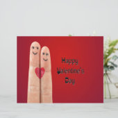 Happy Fingers Valentines Day (Standing Front)