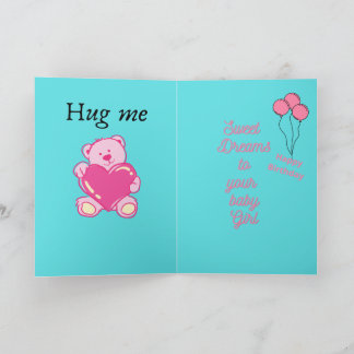 Happy First Birthday Card