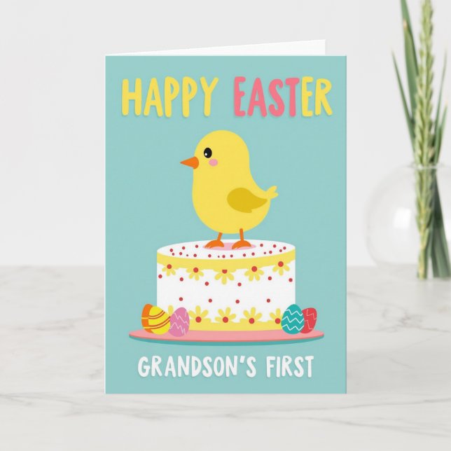 Happy First Celebration Card (Front)