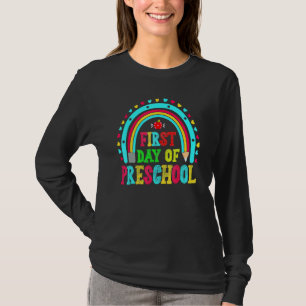 Happy First Day Of Preschool Kids Back To School R T-Shirt