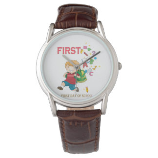 Happy First Day Of School Back To School Baby Watch