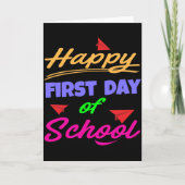 Happy First Day of School Card | Zazzle