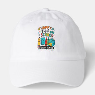 Happy First Day of School Hat