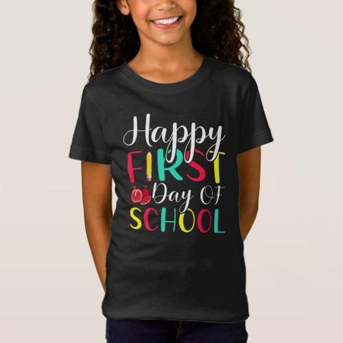 Happy First Day of School Shirt _ Teacher Shirt _ 