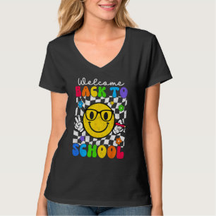 Happy First Day of School Smile Happy Face Back To T-Shirt