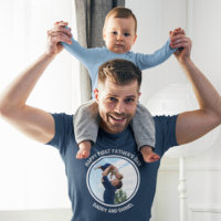 Happy First Father’s Day Custom Photo & Text