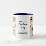 Happy First Father's Day 8 Photo Collage & Message Two-Tone Coffee Mug<br><div class="desc">Celebrate a new dad's special milestone with this "Happy First Father’s Day" custom photo mug. This beautifully designed mug is the perfect keepsake for commemorating a first Father’s Day, featuring eight cherished photos that capture the love and joy of parenthood. The mug showcases a collection of heartwarming images of your...</div>