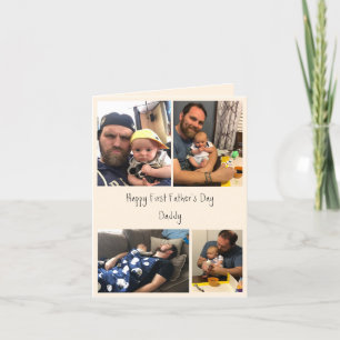 Happy First Father's Day Card