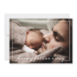 Happy First Father's Day Custom Photo Card Happy First Father's Day Custom Photo Card