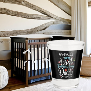 Happy First Father's Day Dad Add Date Shot Glass by DoodlesHolidayGifts at Zazzle