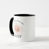 Happy First Father's Day Daddy Photo Mug (Front Left)