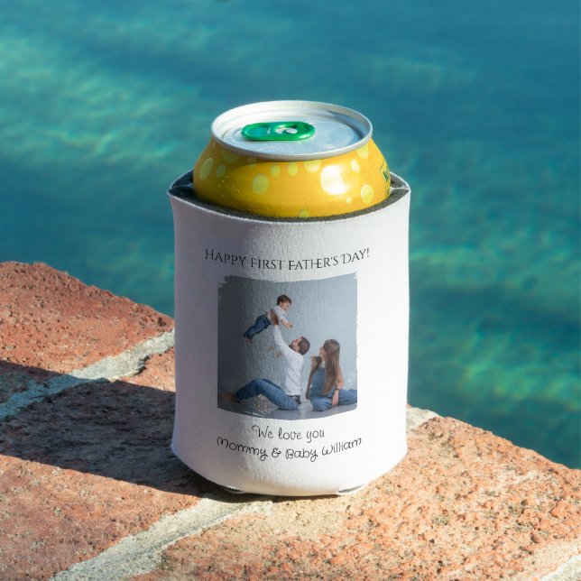 Happy First Father's Day - from Mommy and Baby |  Can Cooler (In Situ Pool)