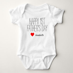Download Baby Fathers Day Bodysuits One Pieces Zazzle