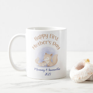 Happy first mother’s day custom coffee mug