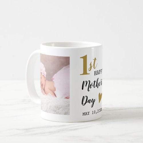 Happy First Mothers Day 2 Photo Coffee Mug