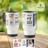 Happy First Mother's Day 5 Photo Collage