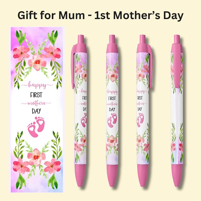 Happy First Mother's Day Baby Pink Pen (Creator Uploaded)