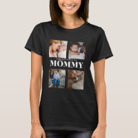 happy first mothers day cute photo collage T-Shirt