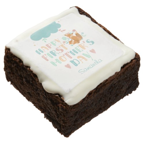Happy First Mothers Day For Daughter_in_Law Boho Brownie