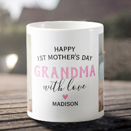 Happy First Mother&#39;s Day Grandma Photo Coffee Mug