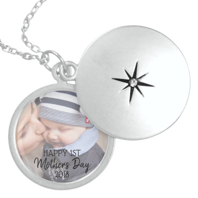 Happy First Mother's Day Necklace (Front)
