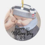Happy First Mother&#39;s Day Ornament at Zazzle