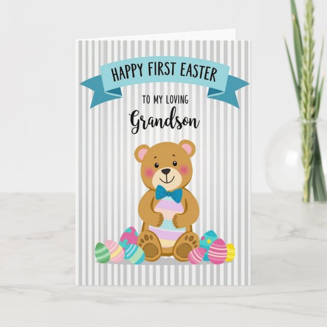 Happy First Spring Celebration Card (Front)