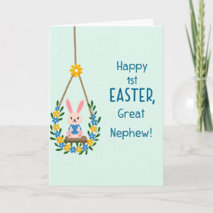 Happy First Spring Great Nephew Card