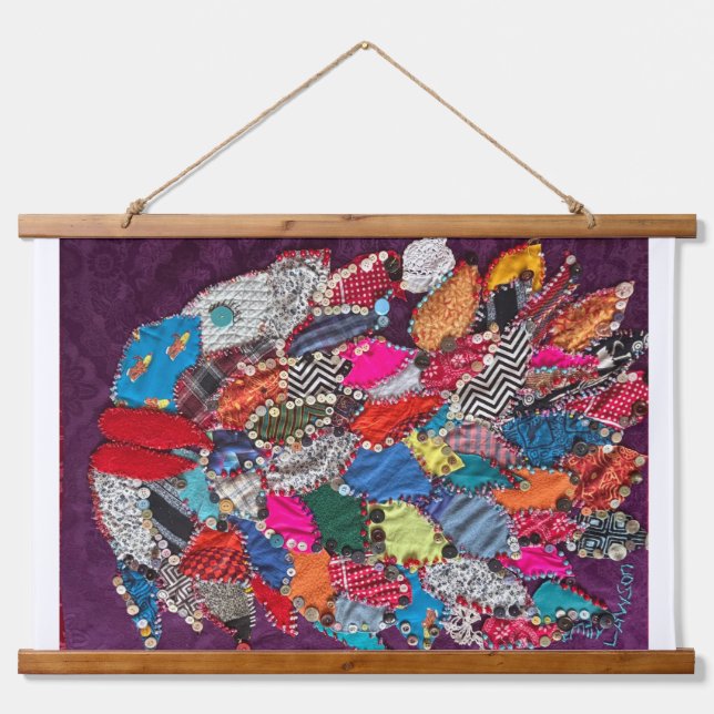 Happy Fish Hanging Tapestry (Front)