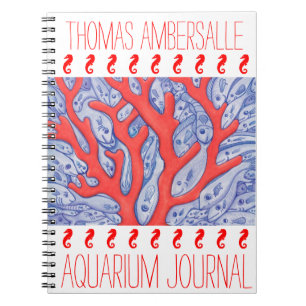 Happy Fish Personalized Aquarium Journal