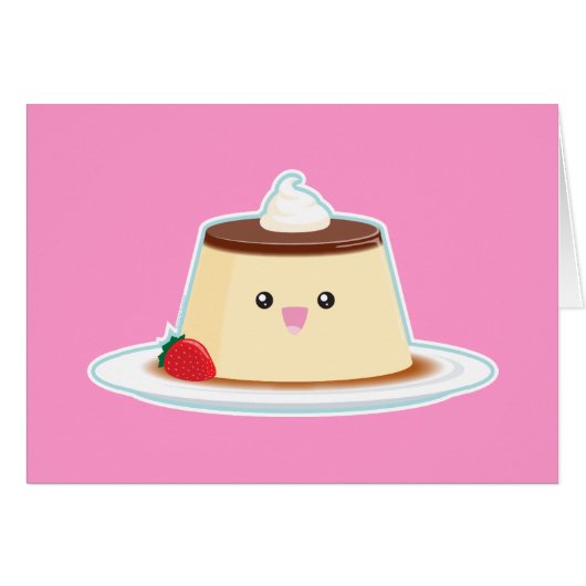 Happy Flan Cards (Front Horizontal)