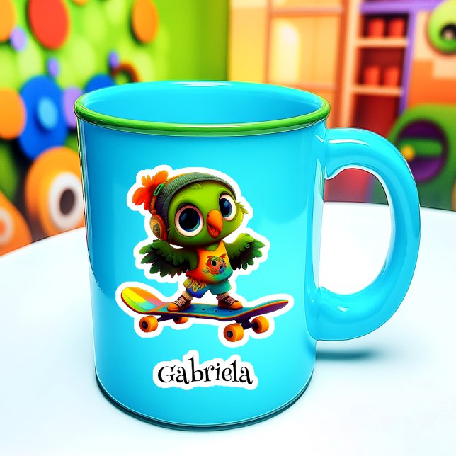 Happy Flappy Personalized Vinyl Sticker (Creator Uploaded)