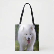 Happy Floofer Ty - All-Over Tote Bag