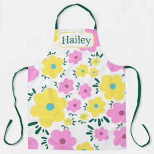 Happy Flowers Apron