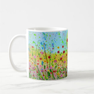 Happy flowers mug