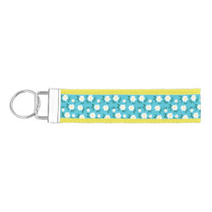 Happy Flowers Wrist Keychain