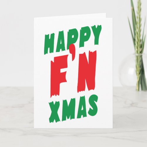 Happy FN Xmas Holiday Card