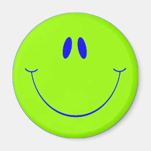 HAPPY FOREVER2 SMILEY FACE CARTOON EXPRESSIONS MAGNET