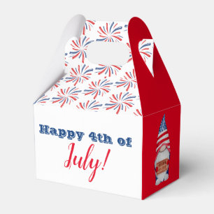 Happy Fourth of July Favor Box