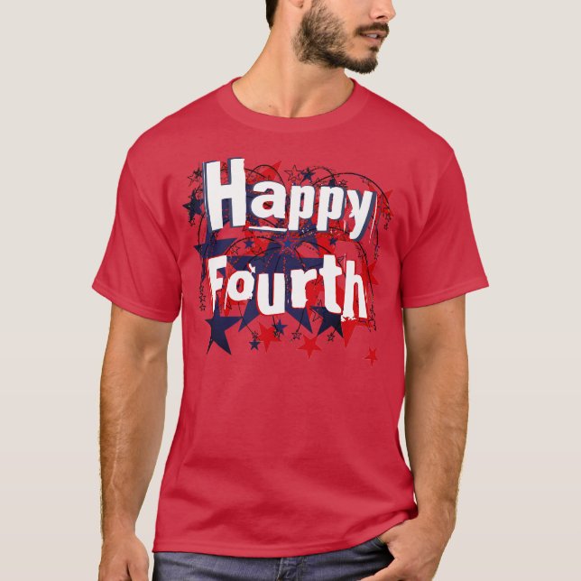 Happy Fourth T-Shirt (Front)