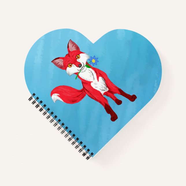 Happy Fox Notebook (Front)