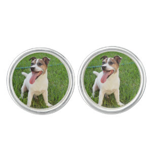 Happy Fox Terrier, Cufflinks