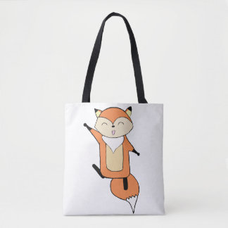 Happy Fox Tote Bag
