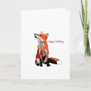 Happy Foxy Card