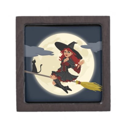 Happy Freaking Halloween Witch Gift Box