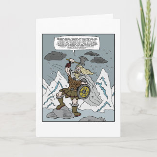 Happy Friday Viking Greeting Card