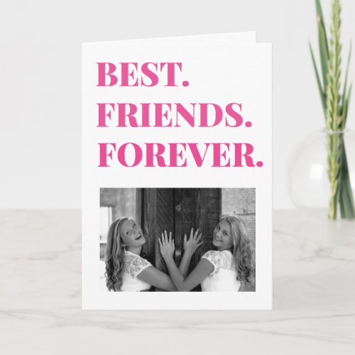 Happy Friendaversary Friendship Photo Card