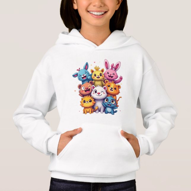 Happy Friends  Hoodie (Front)