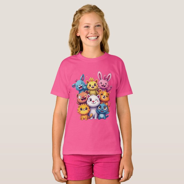 Happy Friends  T-Shirt (Front Full)
