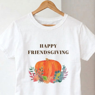 Happy Friendsgiving Pumpkin T-Shirt